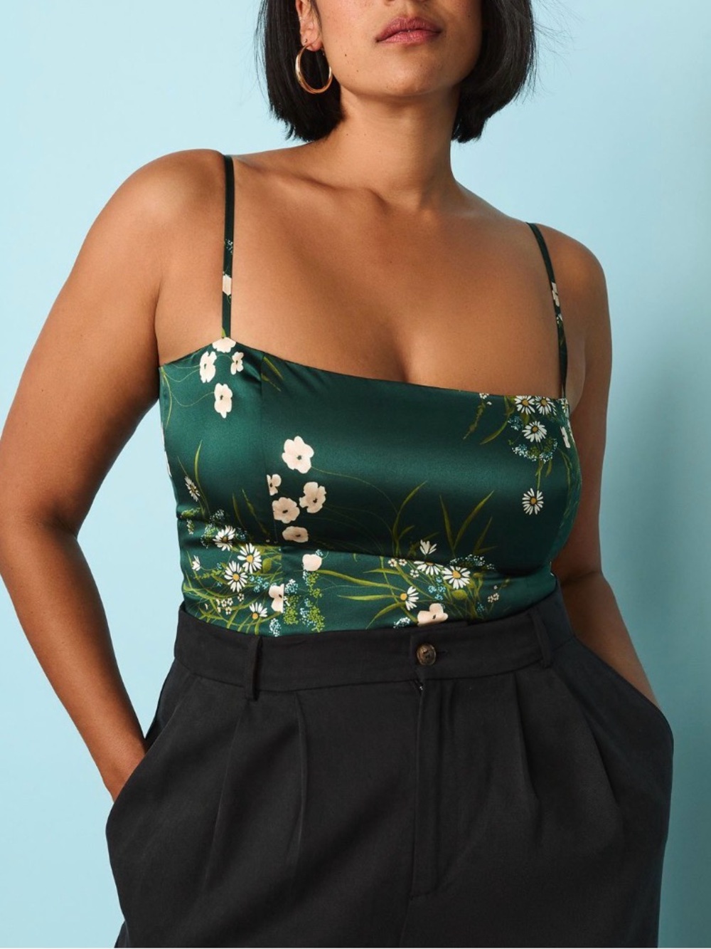 Reformation Overland Silk Top